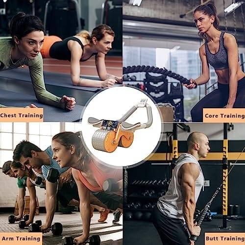 Automatic Rebound Ab Roller Wheel Automatic Rebound Ab Roller Wheel