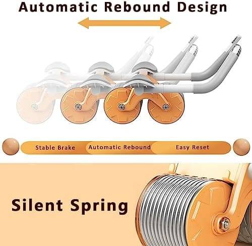 Automatic Rebound Ab Roller Wheel Automatic Rebound Ab Roller Wheel