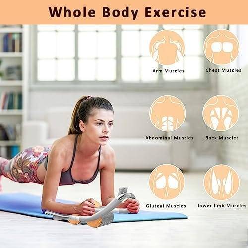 Automatic Rebound Ab Roller Wheel Automatic Rebound Ab Roller Wheel