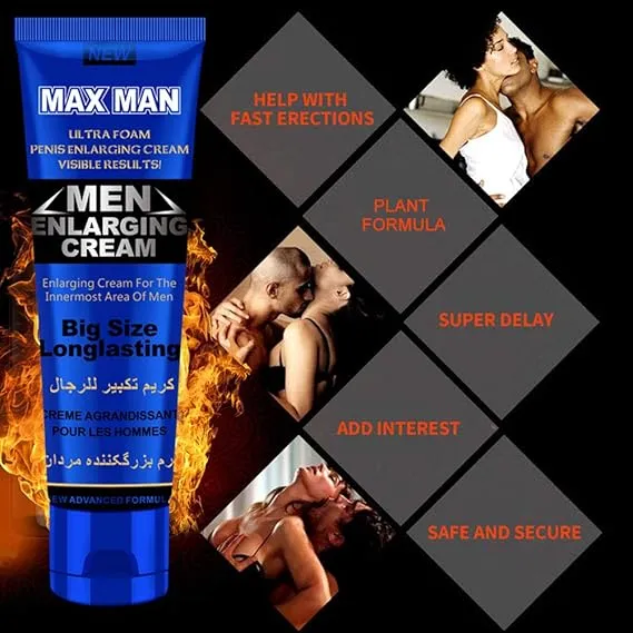 Max Man Men's Enlargement Cream Man Men's Enlargement Cream