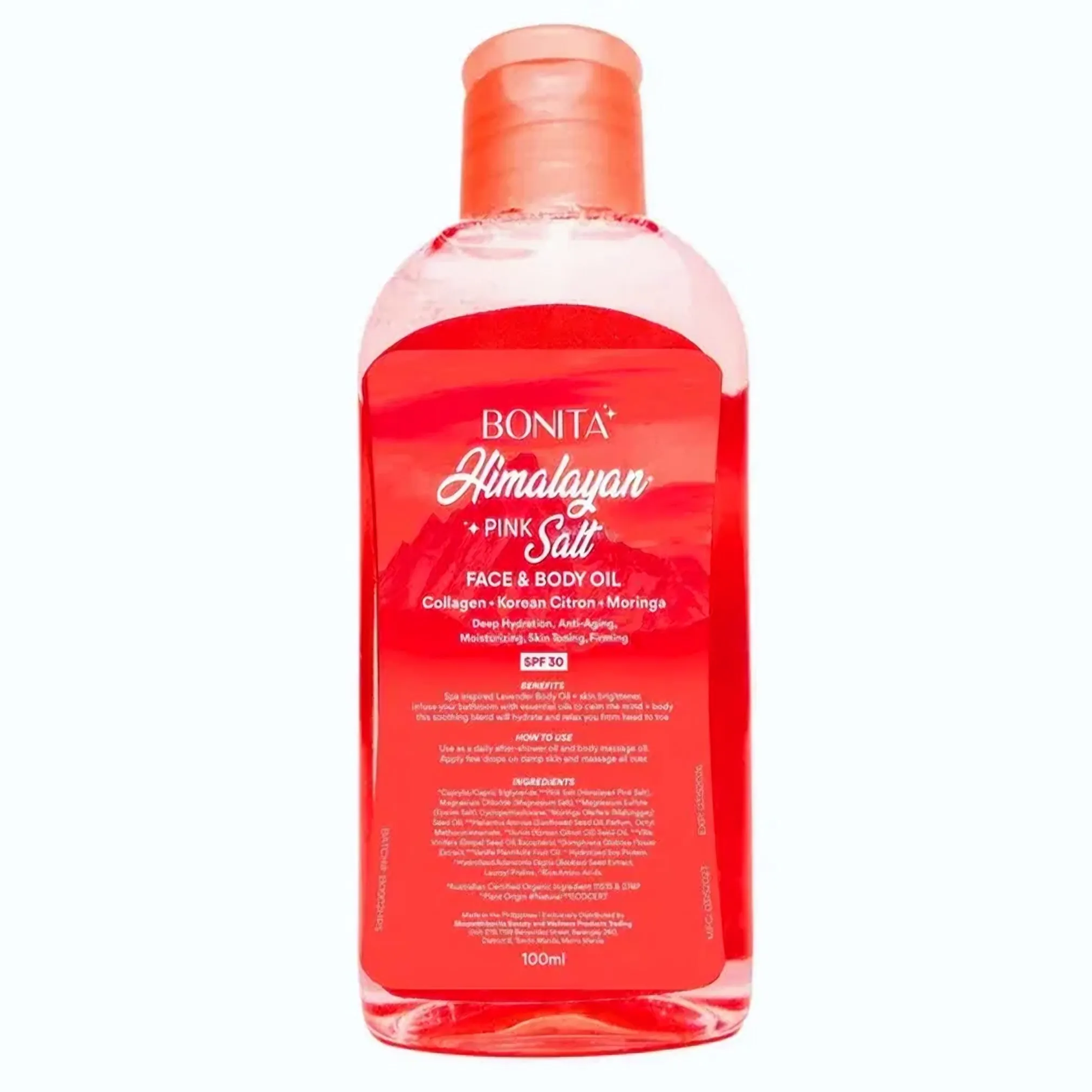 Bonita Himalayan Pink Salt Face & Body Oil SPF 30
