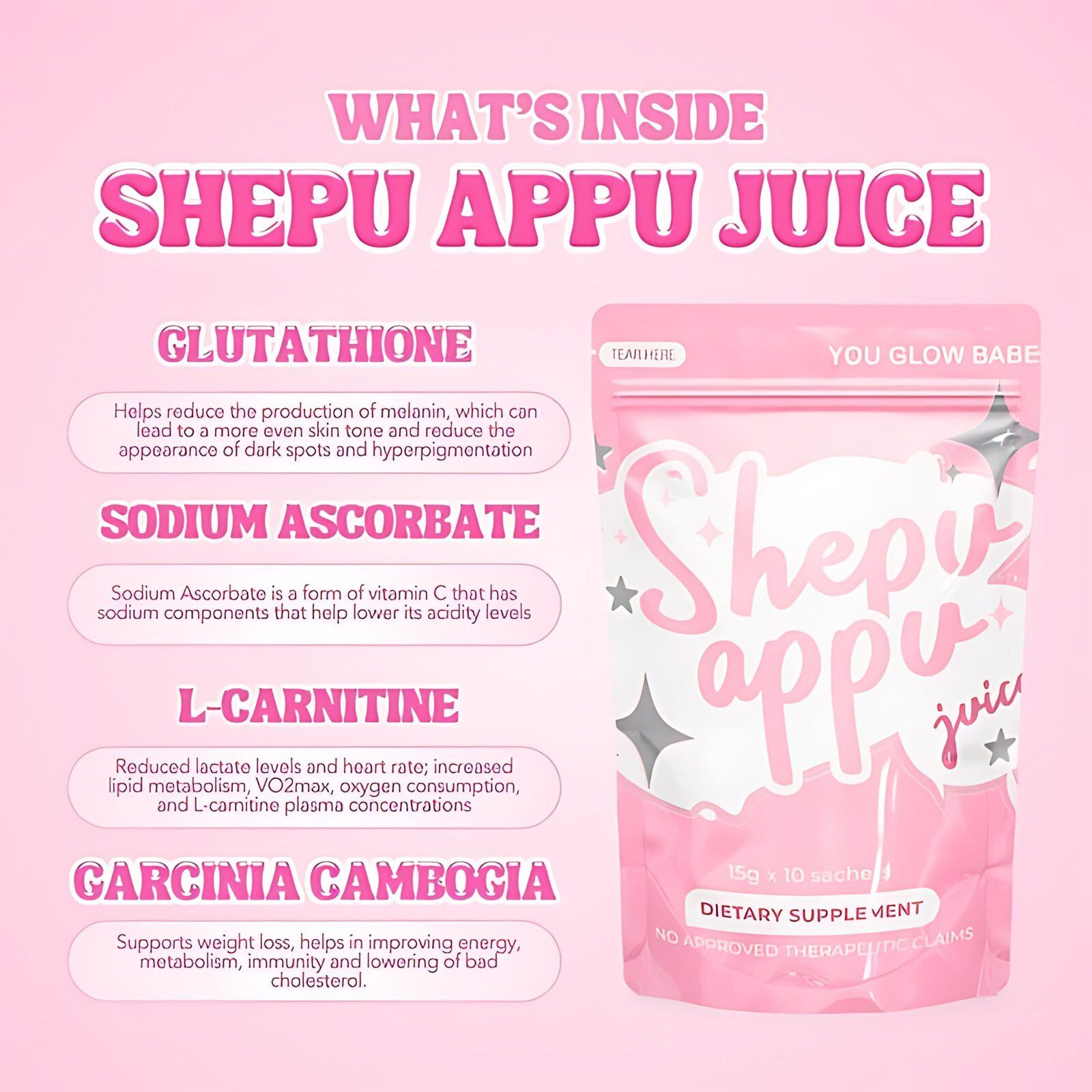 You Glow Babe Shepu Appu Juice You Glow Babe Shepu Appu Juice